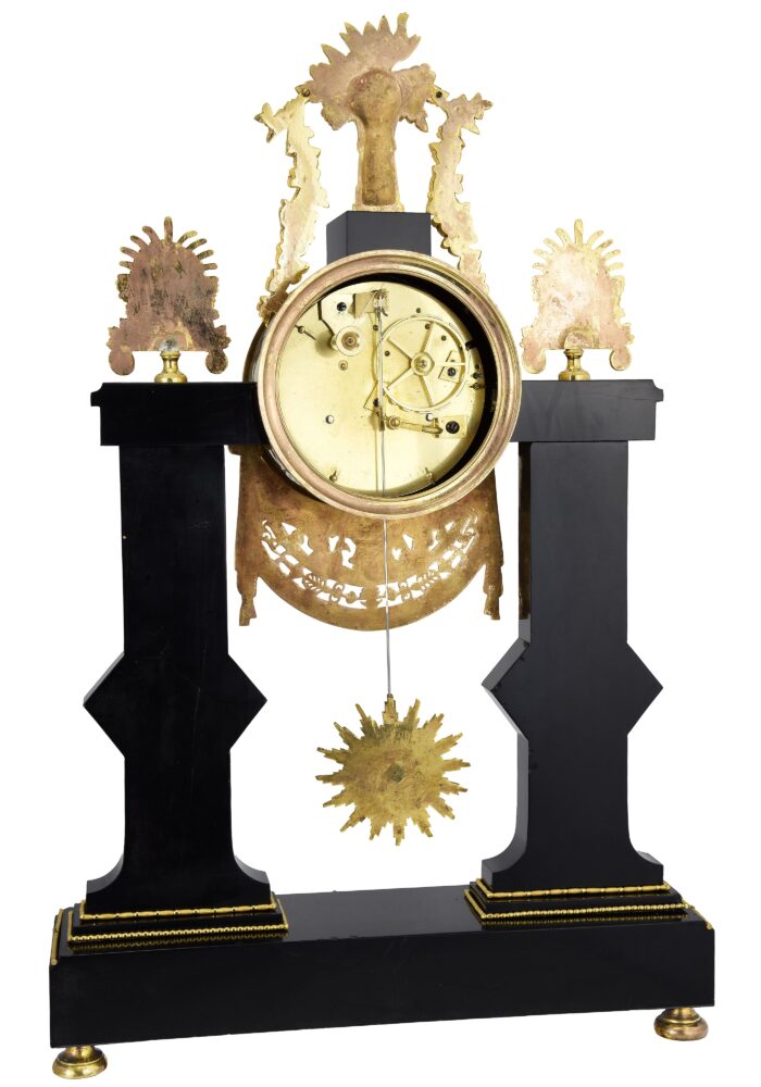 Pendule portique Empire Horloger : ROSSELET 1815 – Bild 12
