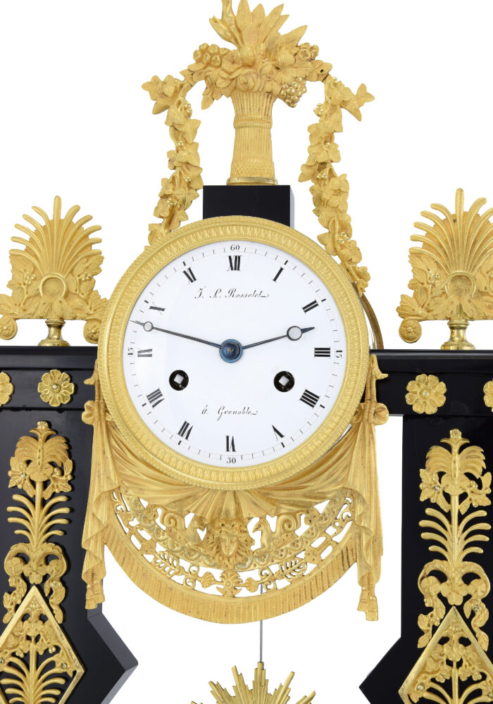 Pendule portique Empire Horloger : ROSSELET 1815 – Bild 11