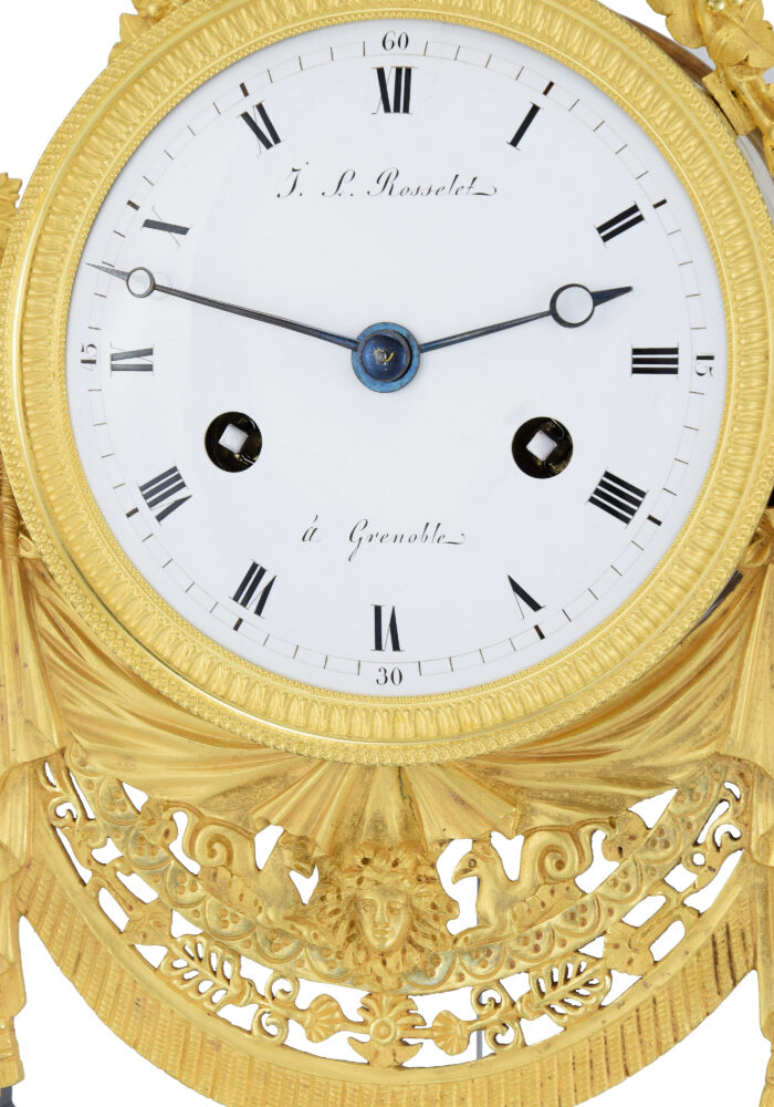 Pendule portique Empire Horloger : ROSSELET 1815 – Bild 7