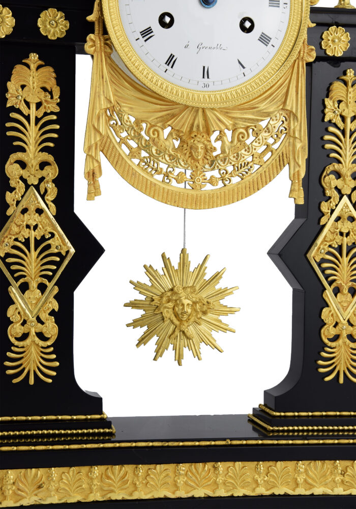 Pendule portique Empire Horloger : ROSSELET 1815 – Bild 6