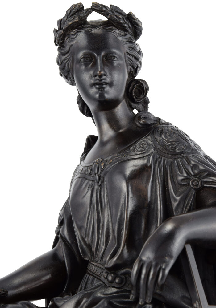 Sculpture Mythologique en bronze "Déesse Cérès" 1850 – Bild 6