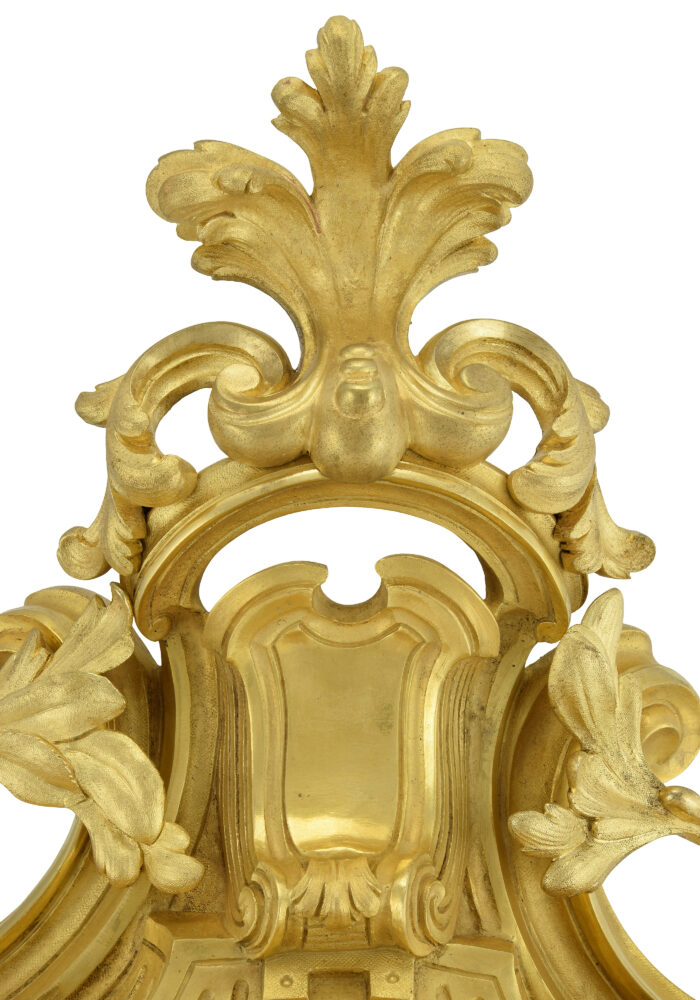 Imposant cartel Murale 75cm style Louis XV XIXème - Image 8