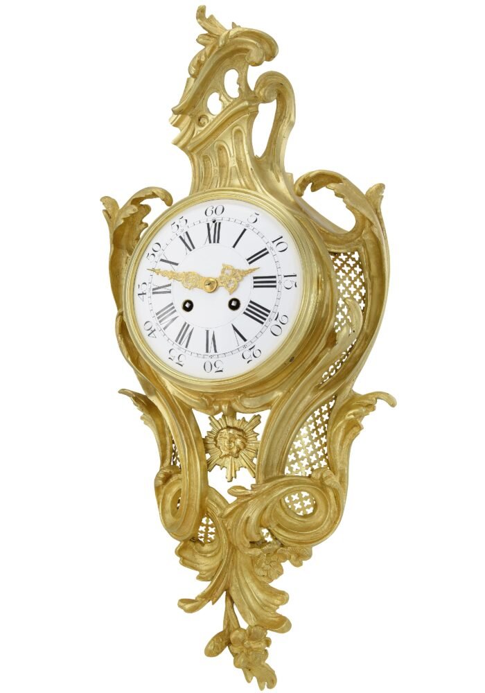 Pendule cartel Murale style Louis XV XIXème - Image 3