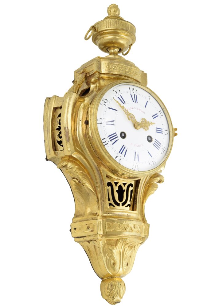 Pendule cartel d'applique Horloger : LAGARDE 1860