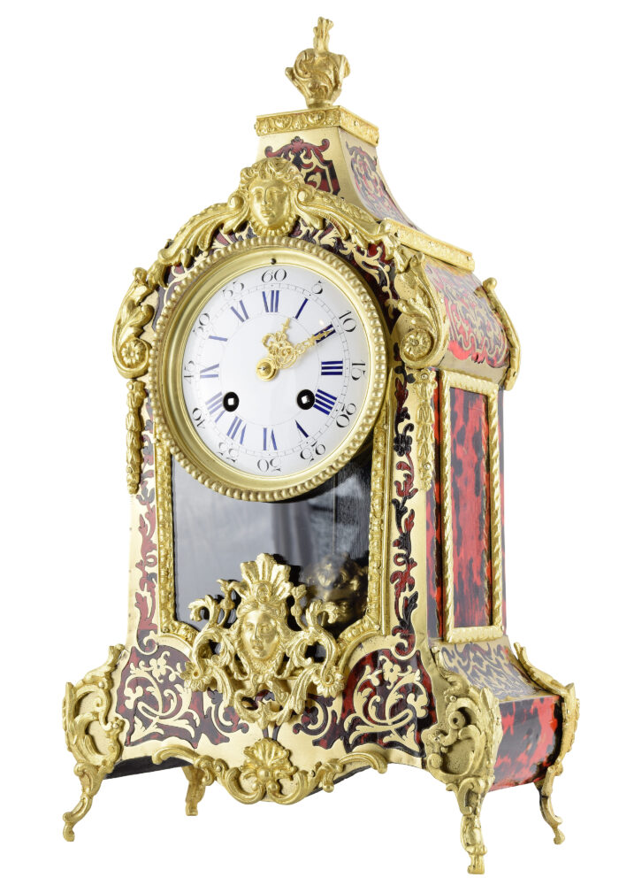 Cartel style Régence écailles de tortue MARTI 1870