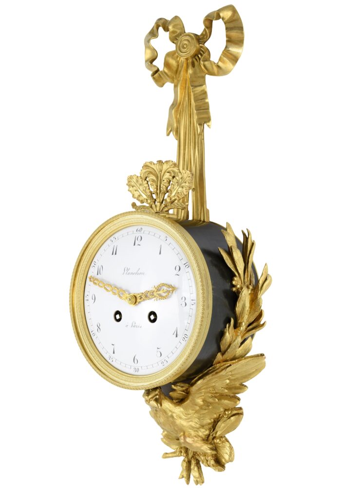 Pendule Murale "Aigle" Horloger : PLANCHON – Image 3