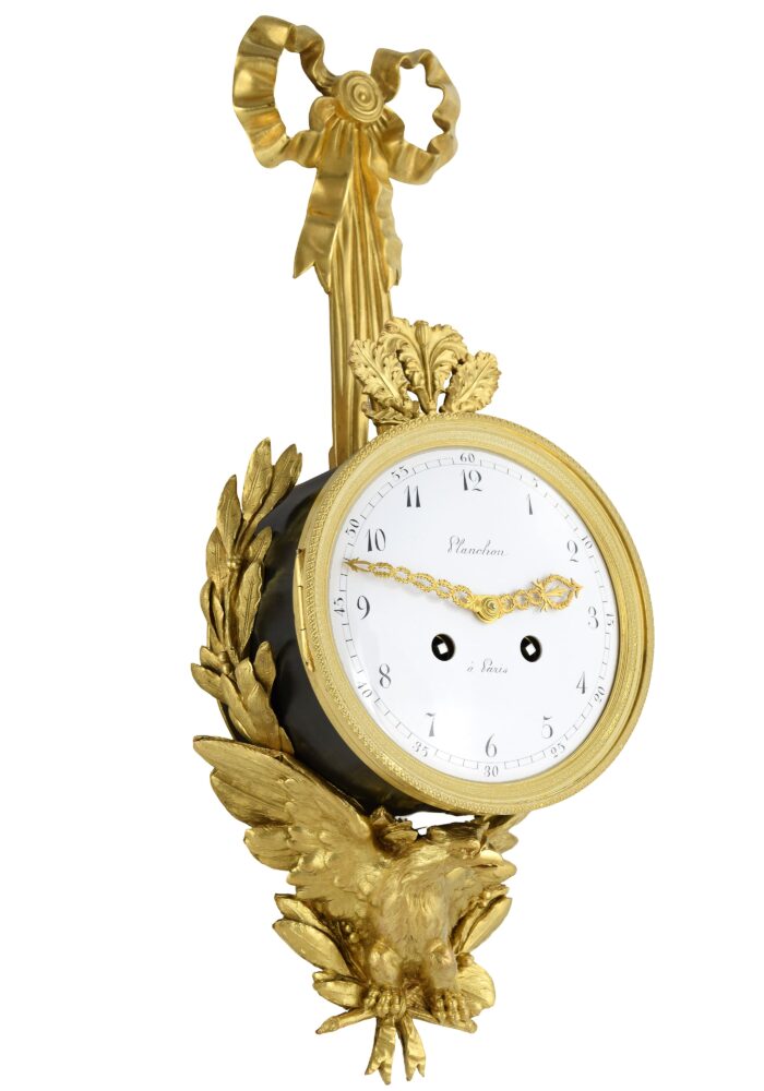Pendule Murale "Aigle" Horloger : PLANCHON – Image 4