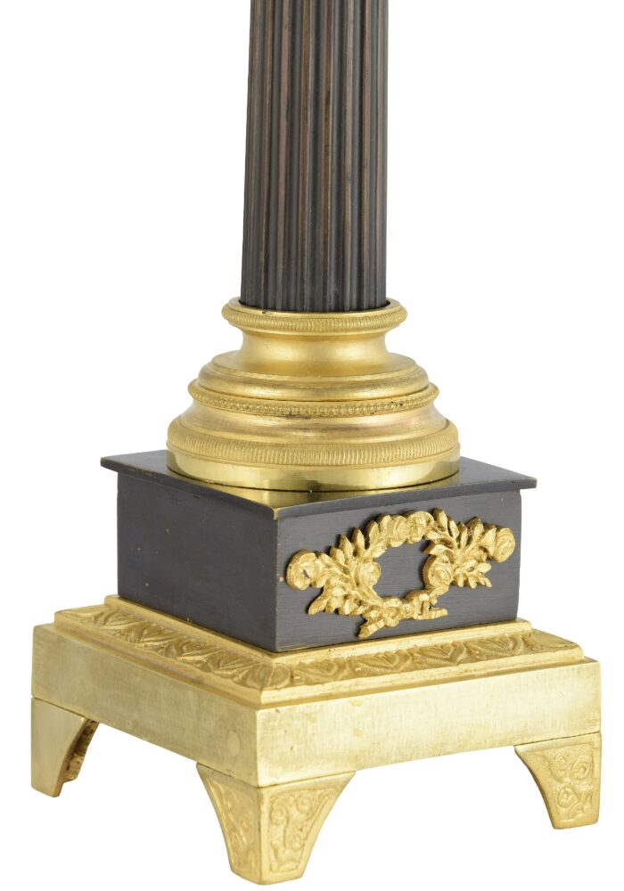 Paire de chandeliers époque Restauration 1820 – Bild 6