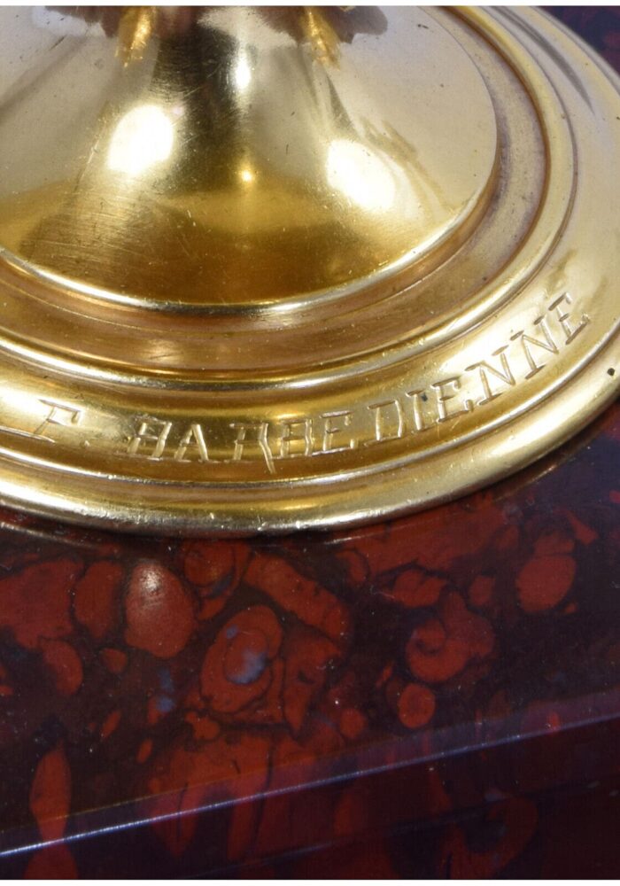 Encrier en marbre signé F.BARBEDIENNE – Bild 8