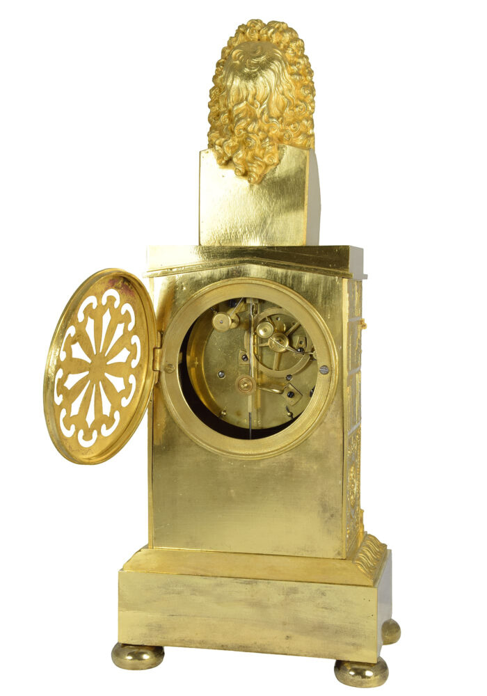 Pendule au buste de Jean Racine Charles X - Image 9