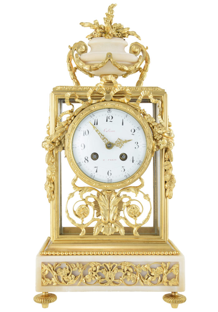 Pendule cage en verre Horloger : MARTI 1889 – Bild 4