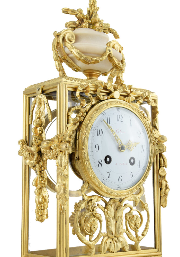 Pendule cage en verre Horloger : MARTI 1889 – Bild 9