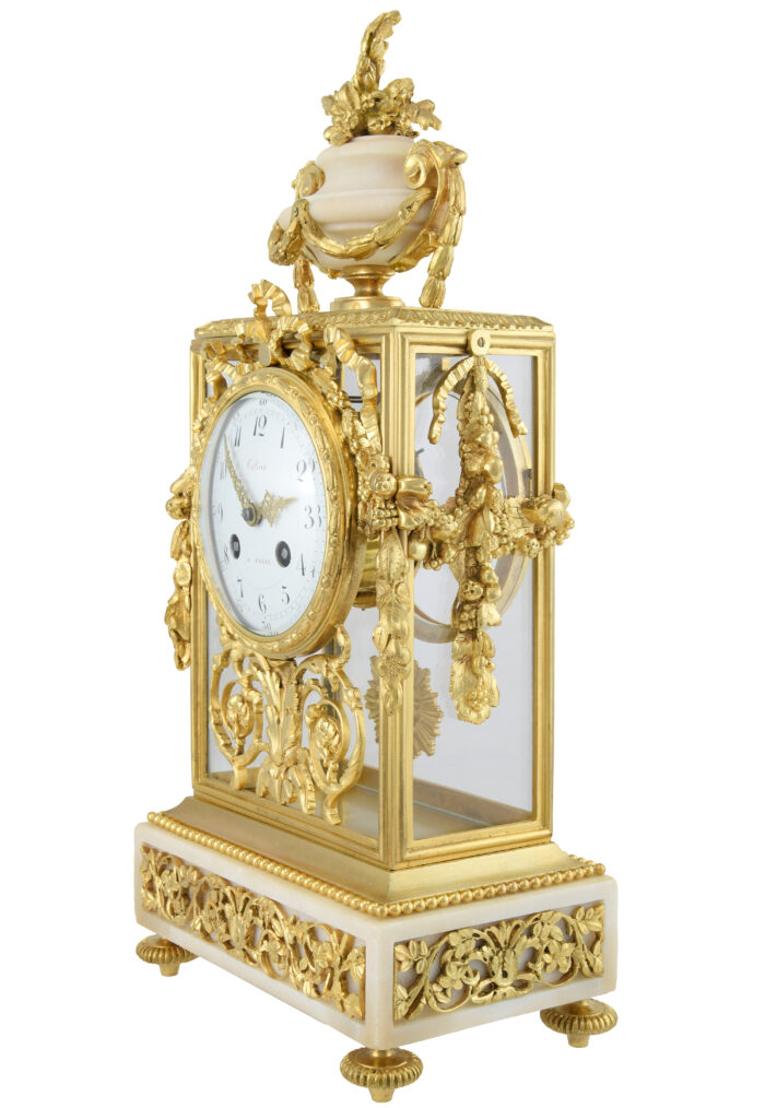 Pendule cage en verre Horloger : MARTI 1889 – Bild 3