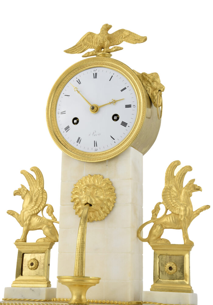 Pendule époque Empire "fontaine" - Image 6