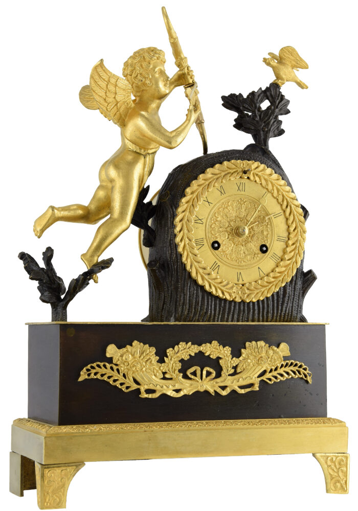 Pendule "Amour visant l’oiseau" - Image 3