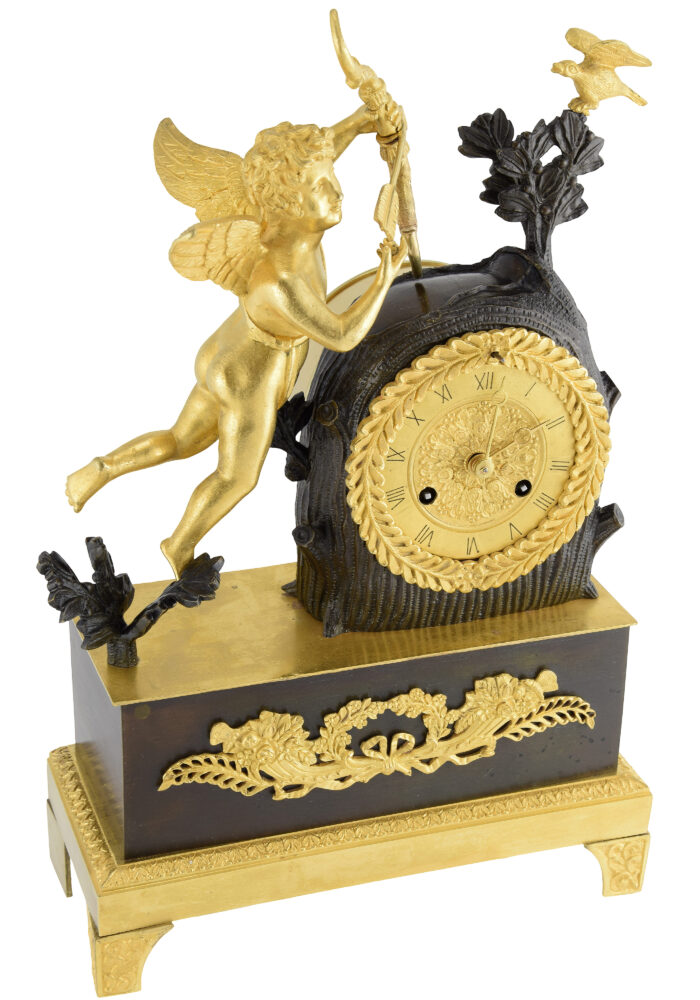 Pendule "Amour visant l’oiseau" - Image 5