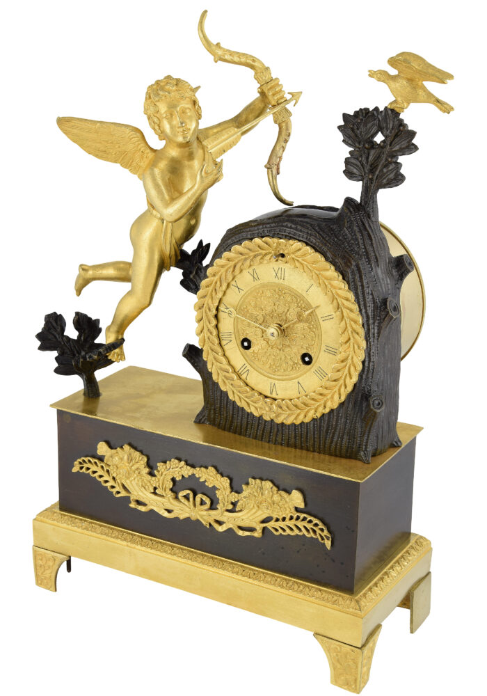 Pendule "Amour visant l’oiseau" - Image 4