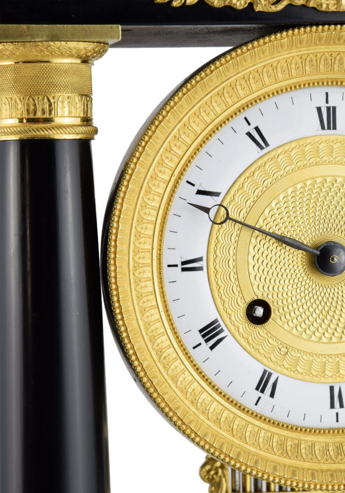 Pendule portique en marbre BROCOT Charles X 1840 - Image 6