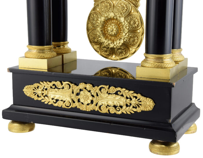 Pendule portique en marbre BROCOT Charles X 1840 - Image 8