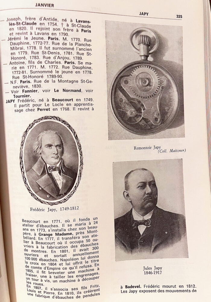 Pendule Bronzier : Denière Horloger: Japy Frères – Bild 12