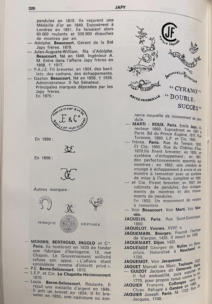 Pendule Bronzier : Denière Horloger: Japy Frères – Bild 11