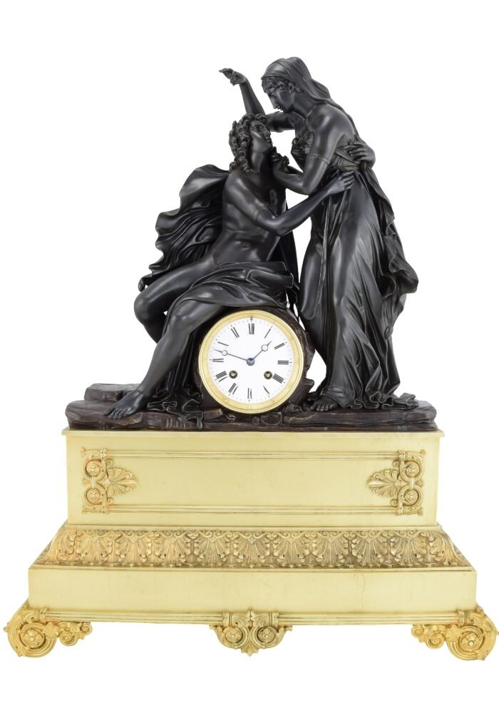 Pendule Mythologique "Héro parfumant Léandre" – Image 3