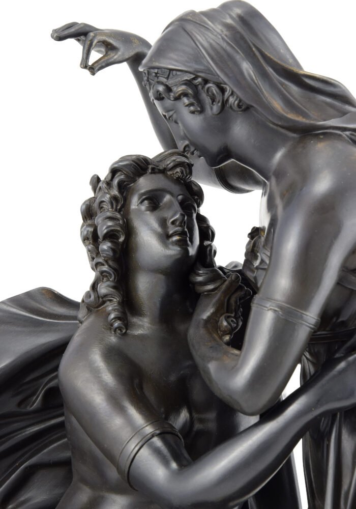 Pendule Mythologique "Héro parfumant Léandre" – Image 6