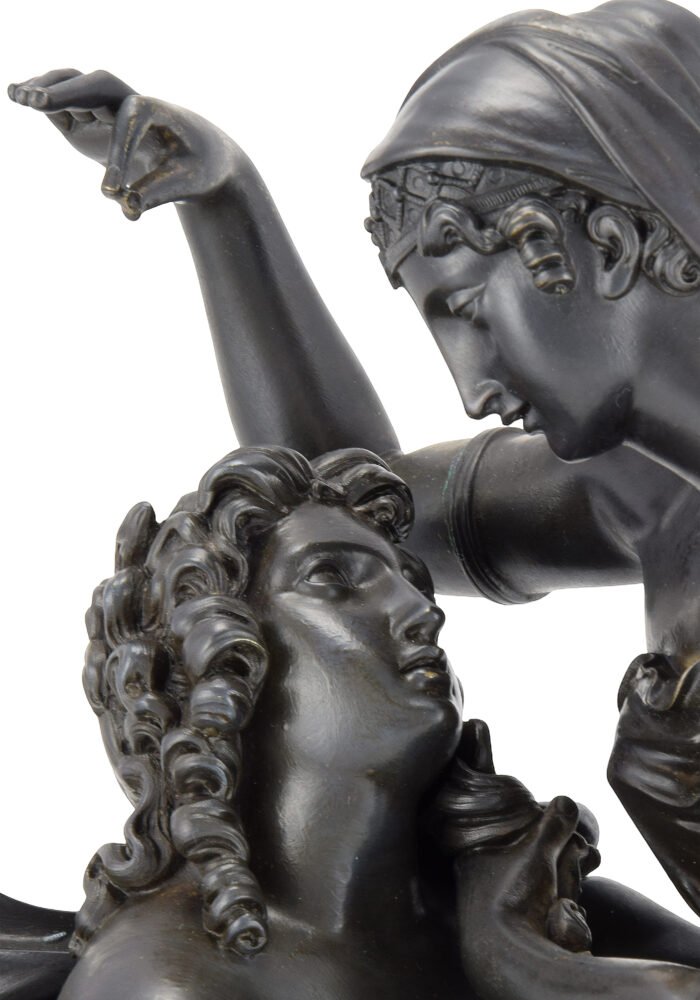 Pendule Mythologique "Héro parfumant Léandre" – Image 11