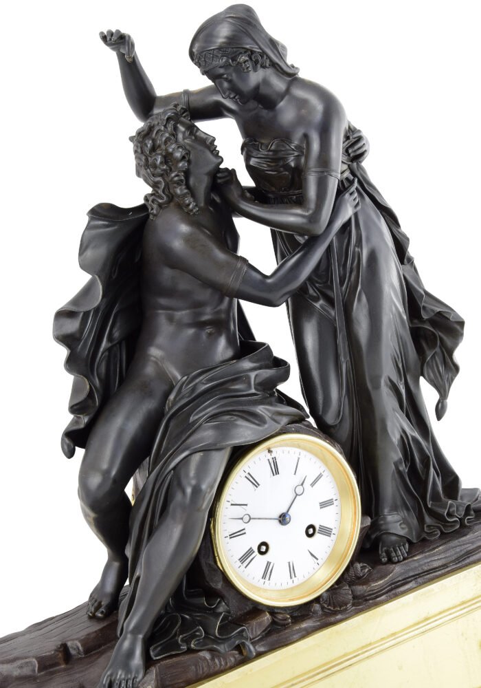 Pendule Mythologique "Héro parfumant Léandre" – Image 9