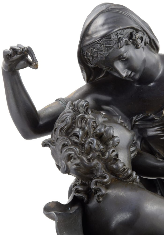 Pendule Mythologique "Héro parfumant Léandre" – Image 7