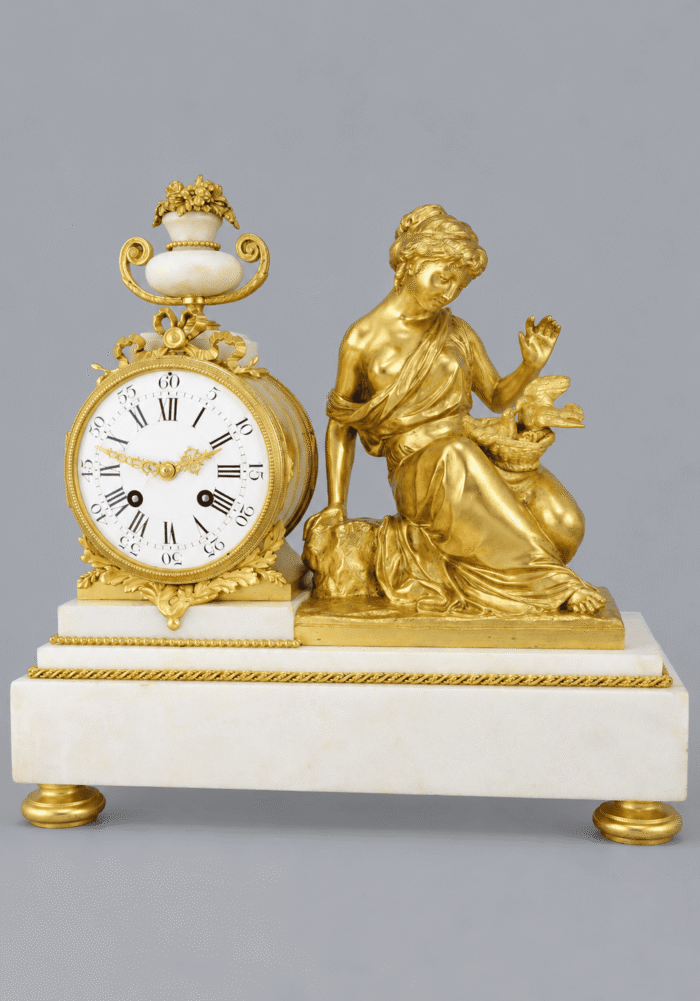 Pendule La Jeune Femme au Nid Horloger: Planchon