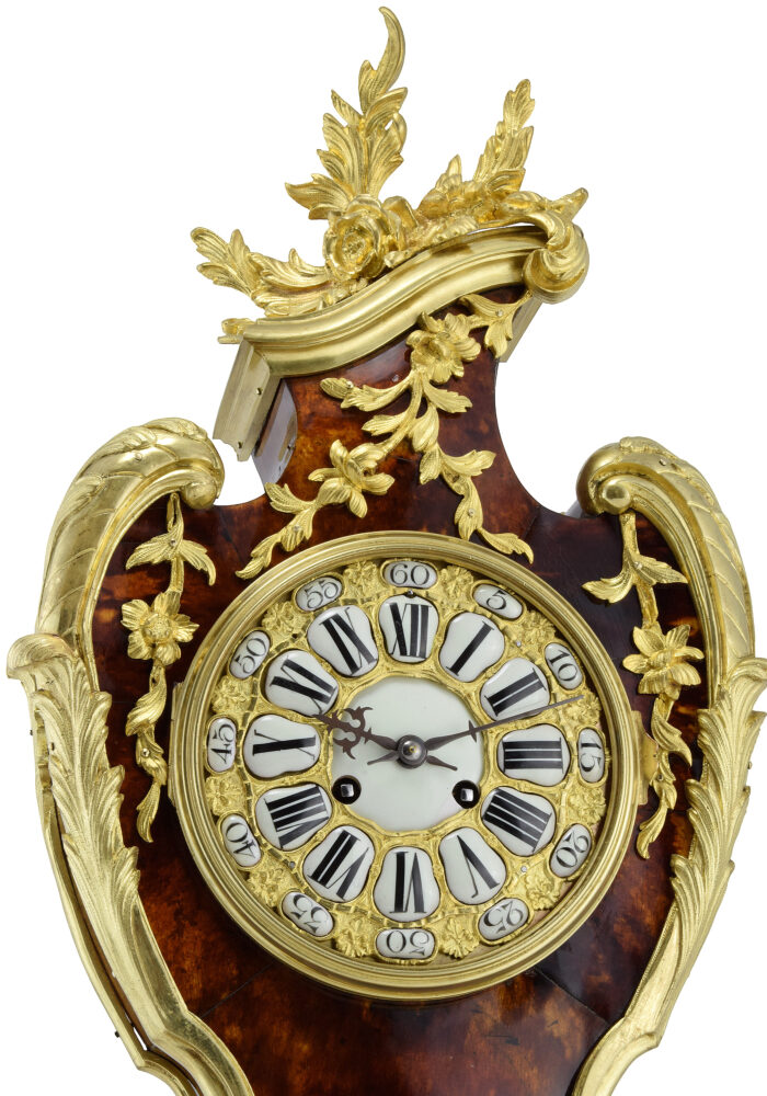 Pendule cartel en corne Louis XV XIXème – Bild 6