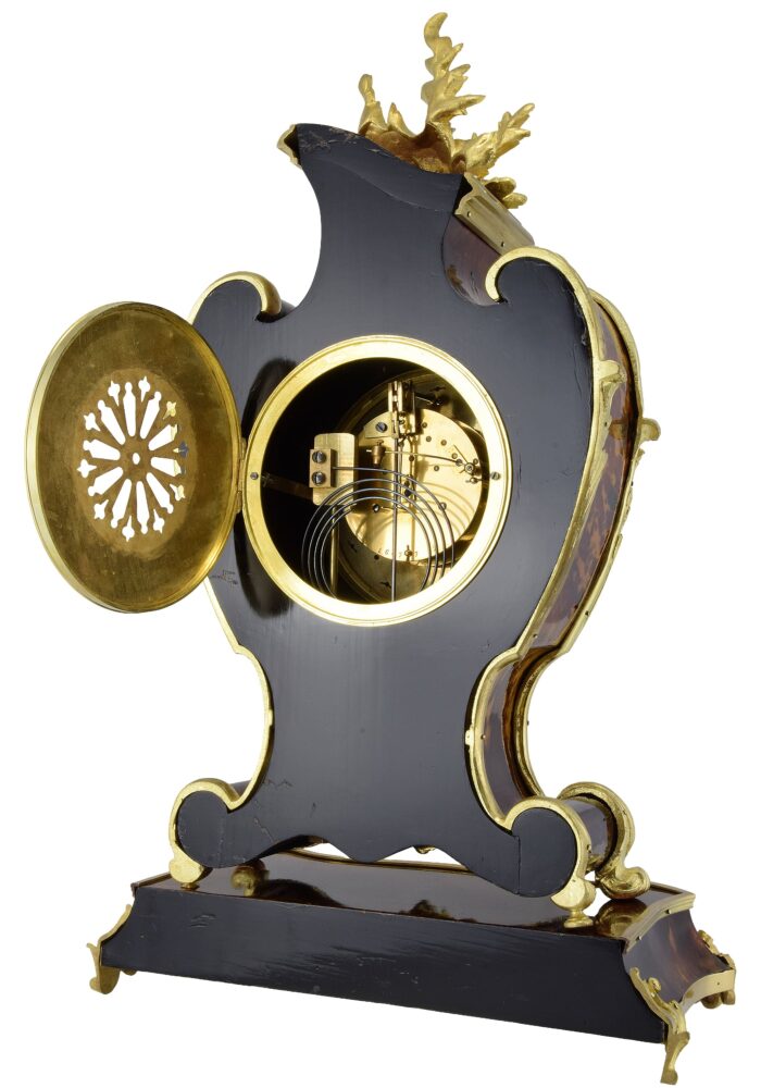 Pendule cartel en corne Louis XV XIXème – Bild 8