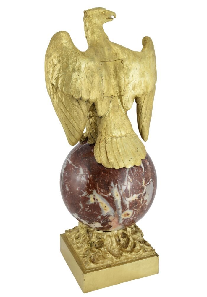 Paire d'aigles impériaux signée D. Campagne / LeBlanc – Image 12