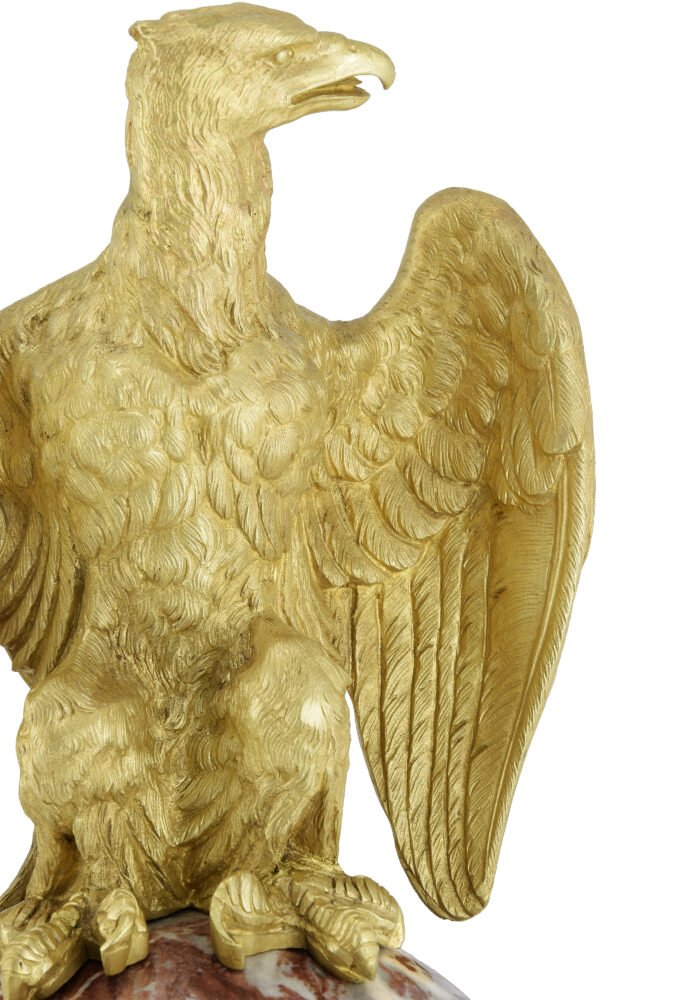 Paire d'aigles impériaux signée D. Campagne / LeBlanc – Image 7