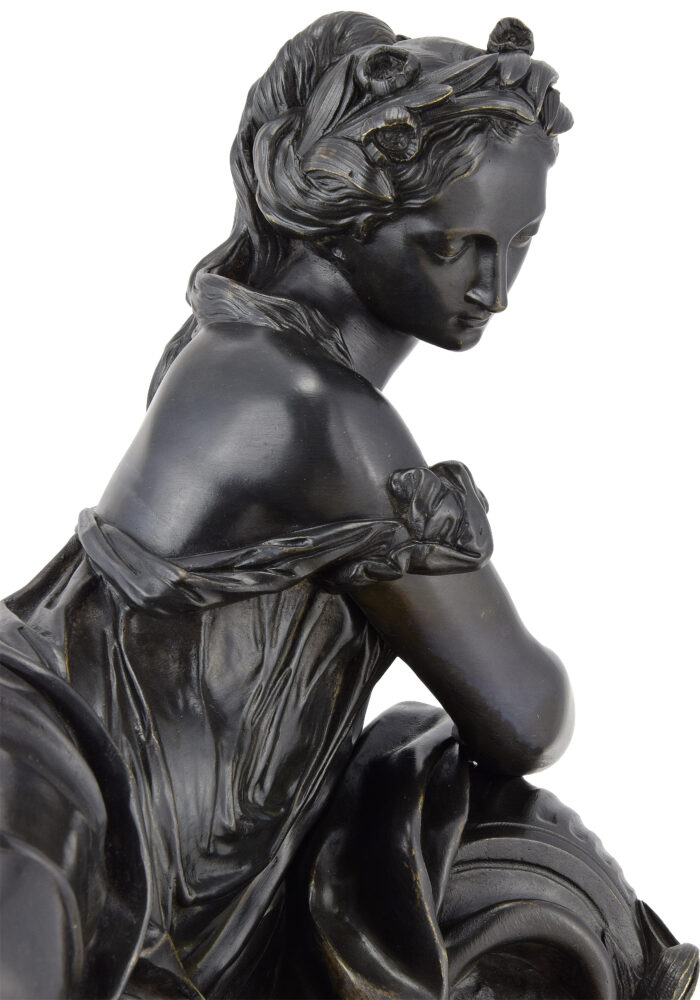 Pendule Naïde Bronzier : MARCHAND / Horloger : DEWINT – Bild 13