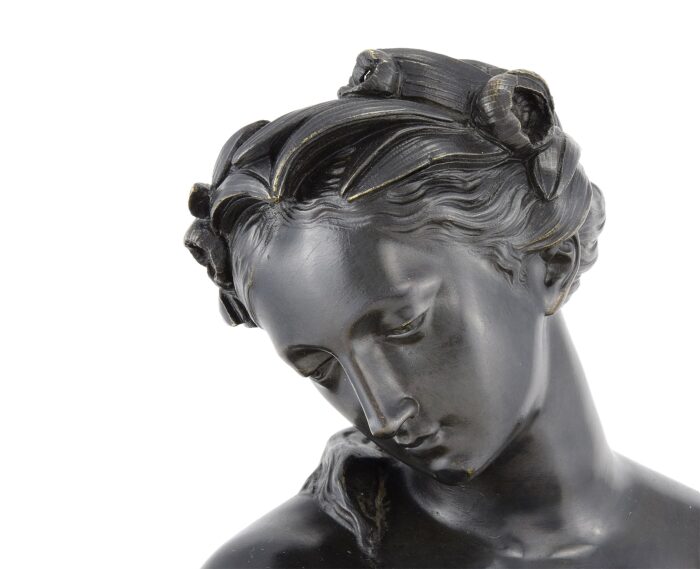 Pendule Naïde Bronzier : MARCHAND / Horloger : DEWINT – Bild 10