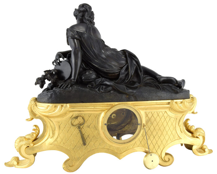 Pendule Naïde Bronzier : MARCHAND / Horloger : DEWINT – Bild 18