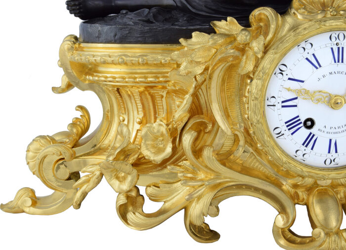 Pendule Naïde Bronzier : MARCHAND / Horloger : DEWINT – Bild 15