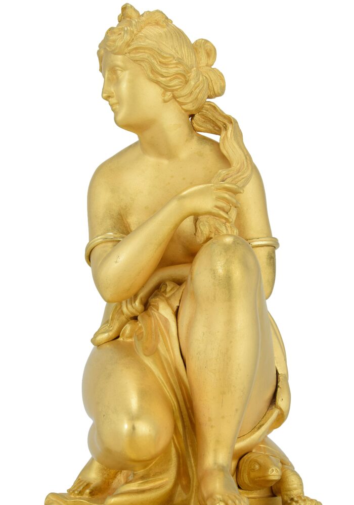 Pendule Vénus Bronzier : RICHOND / Horloger : PONS 1840 – Bild 5