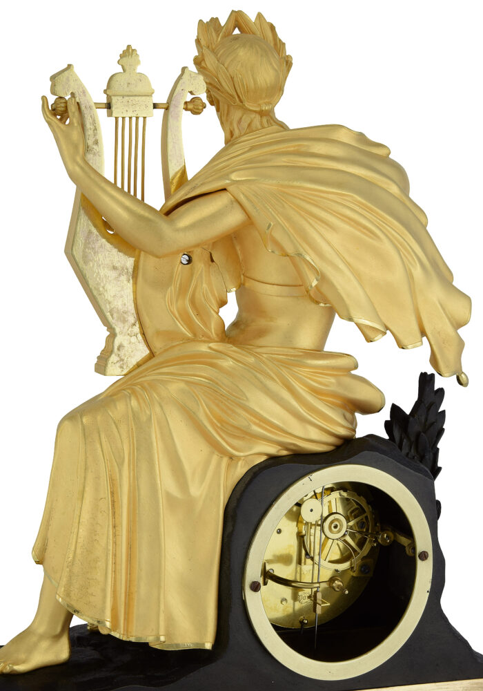 Pendule Mythologique "Apollon et le serpent" Horloger : PONS - Image 14