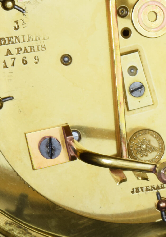 Pendule Bronzier : Denière Horloger: Japy Frères – Bild 10