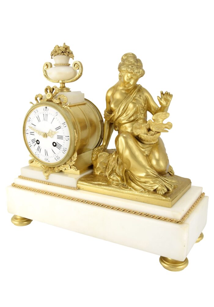 Pendule La Jeune Femme au Nid Horloger: Planchon