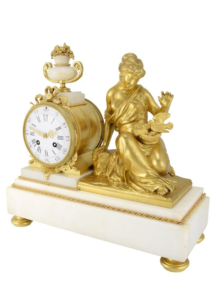 Pendule La Jeune Femme au Nid Horloger: Planchon