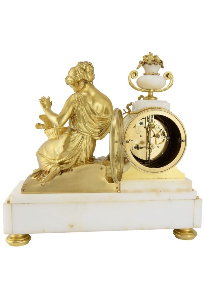 Pendule La Jeune Femme au Nid Horloger: Planchon – Image 9