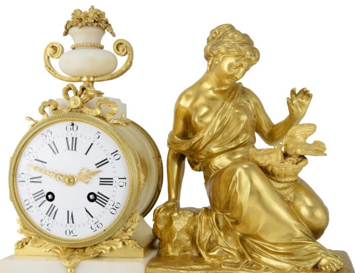 Pendule La Jeune Femme au Nid Horloger: Planchon – Image 7