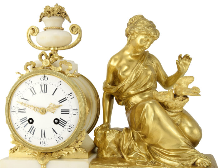 Pendule La Jeune Femme au Nid Horloger: Planchon – Bild 7