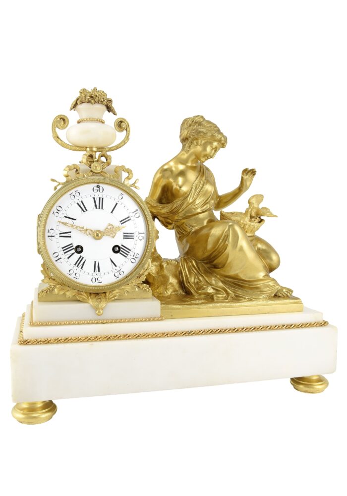 Pendule La Jeune Femme au Nid Horloger: Planchon – Bild 4