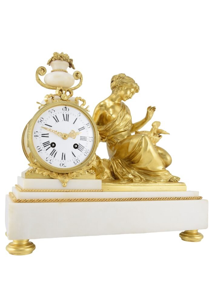 Pendule La Jeune Femme au Nid Horloger: Planchon – Image 3