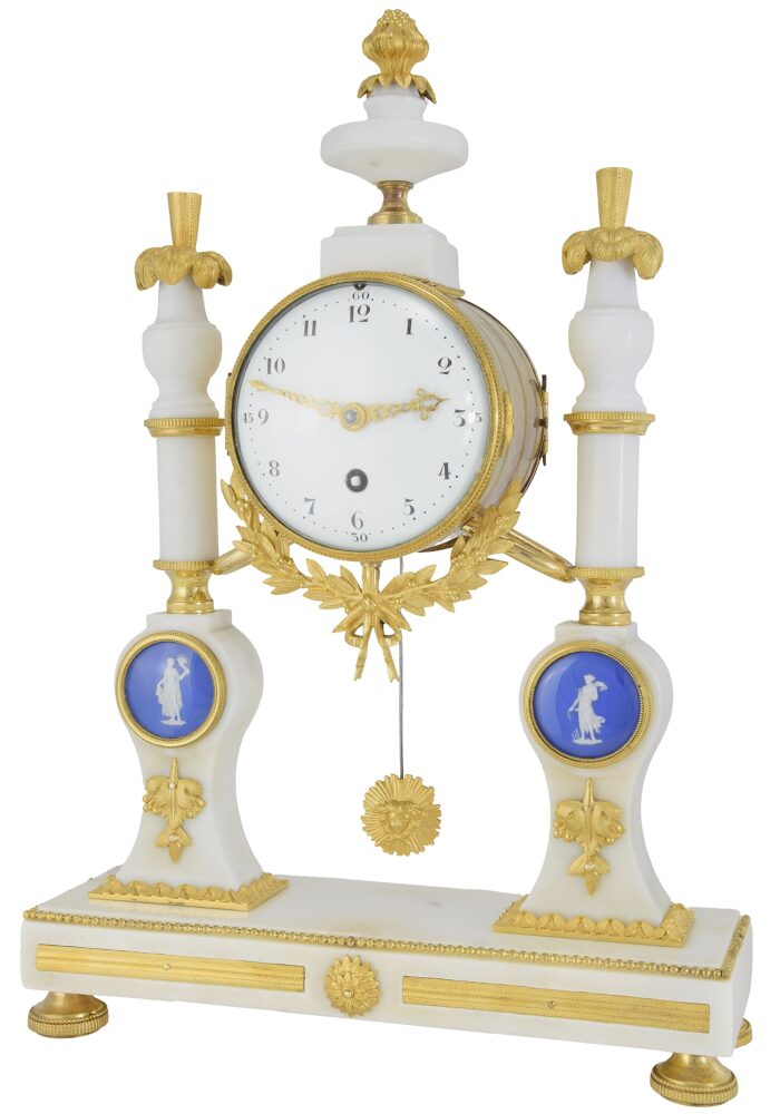 Pendule portique d'époque Louis XVI 1780 XVIIIème – Image 4